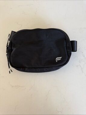 Fabletics Black Men's Belt Bag with Subtle Logo